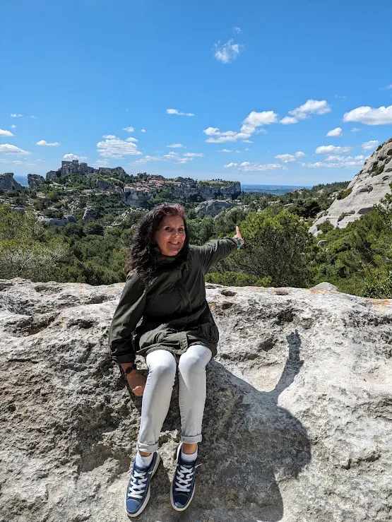 Sophie in Baux-de-Provence